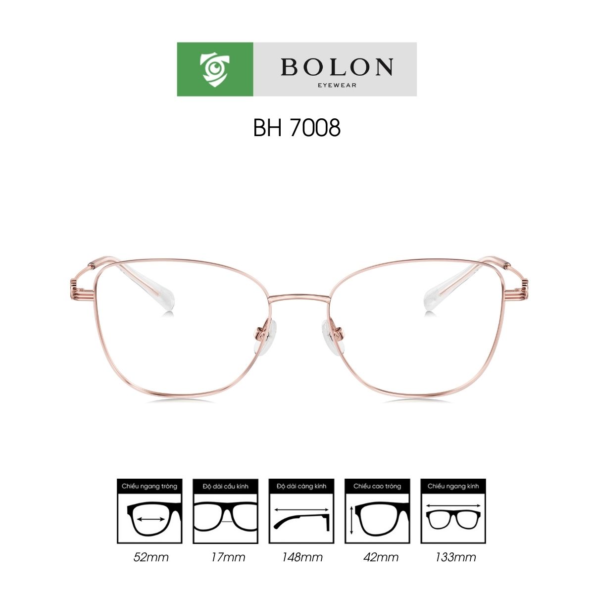 Gọng kính BOLON BH7008 - Ảnh 1
