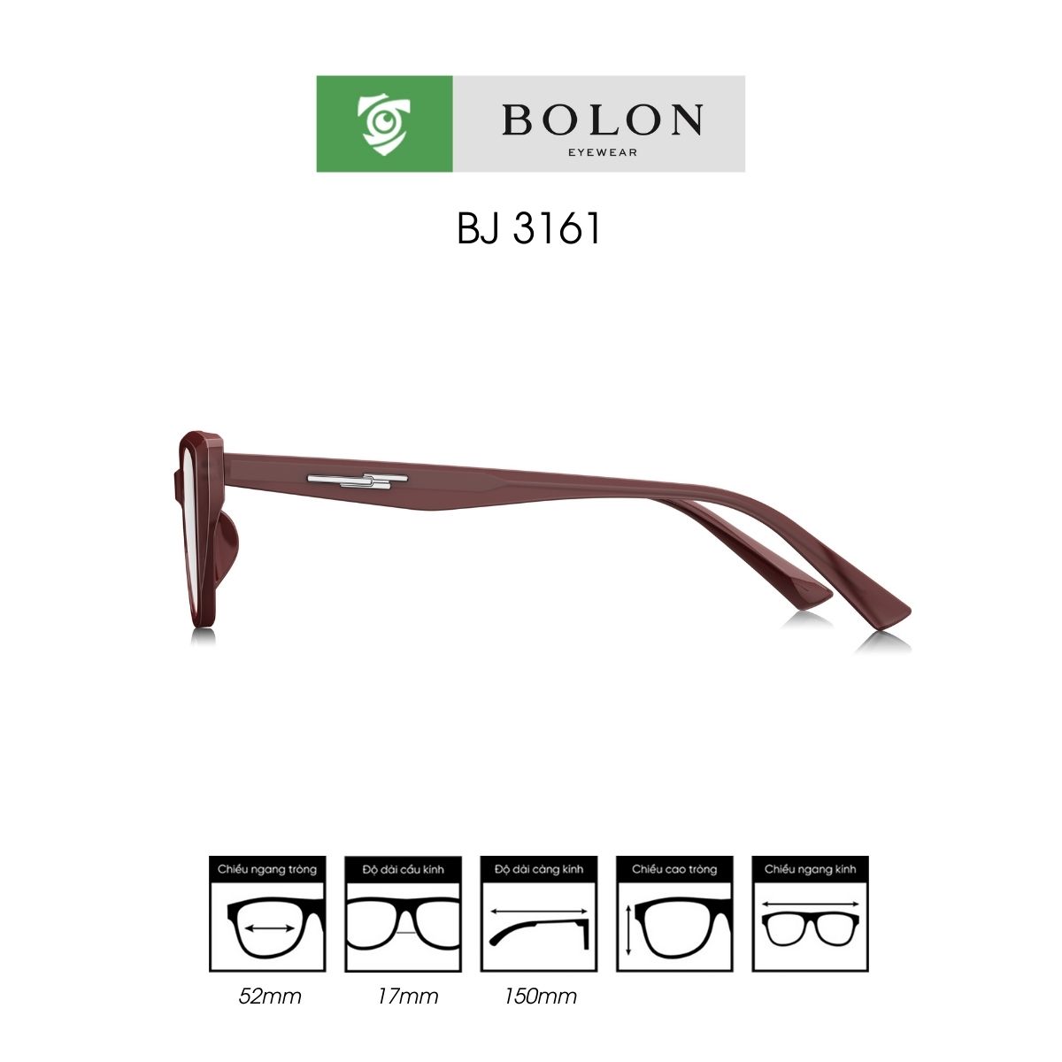 Gọng kính BOLON BJ3161 - Ảnh 6