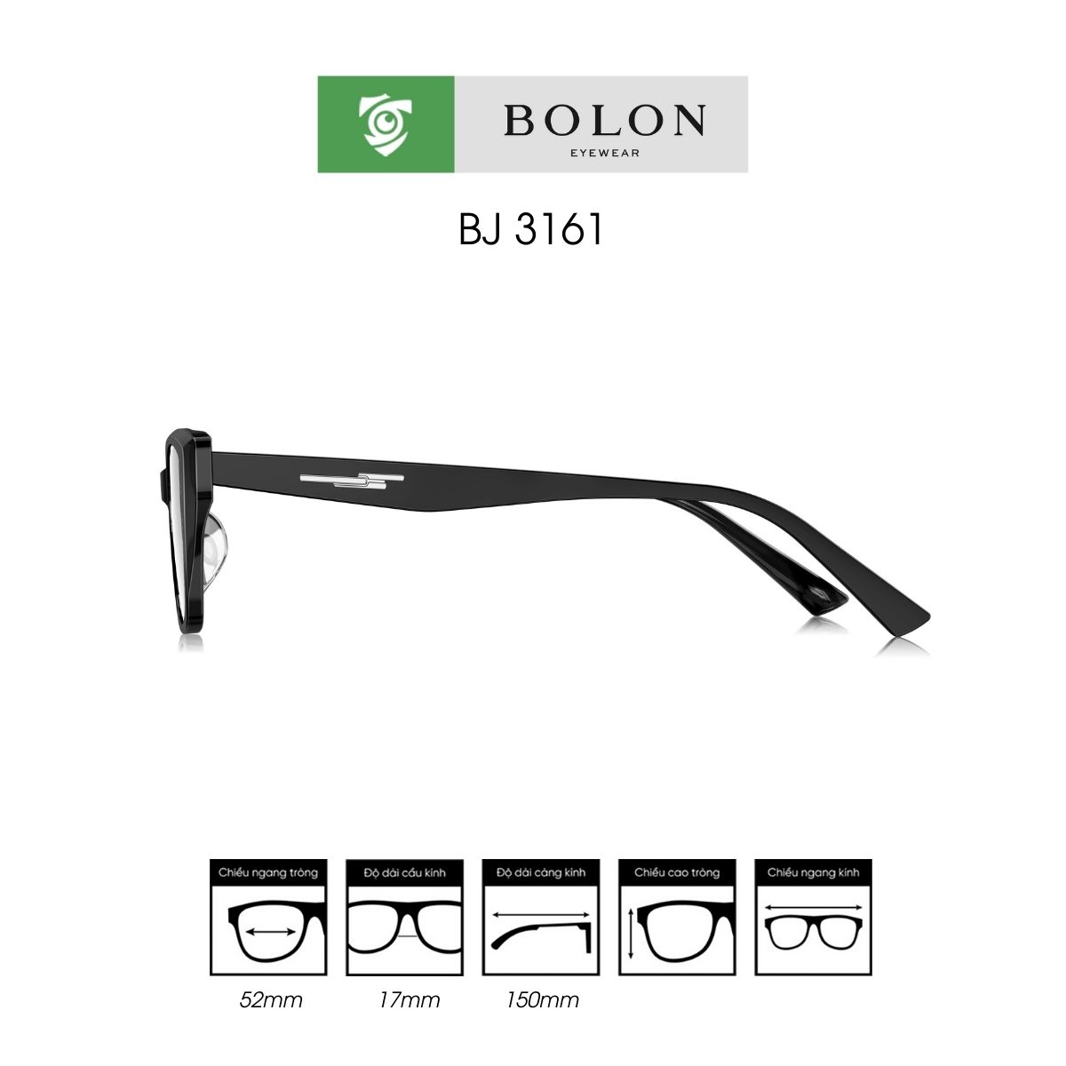 Gọng kính BOLON BJ3161 - Ảnh 3
