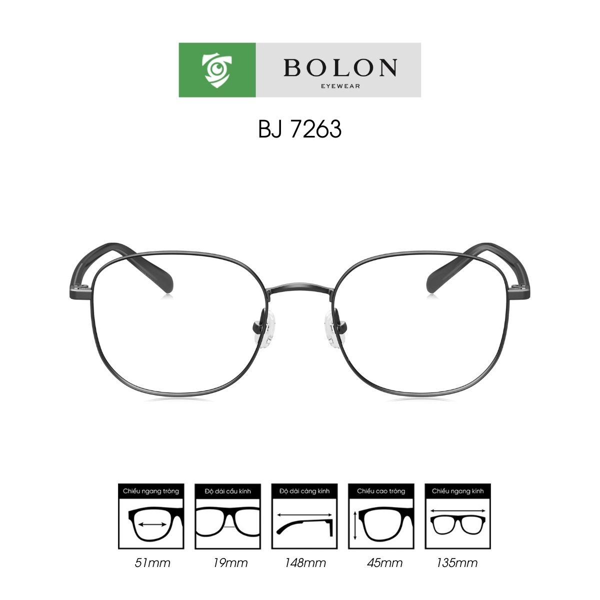 Gọng kính BOLON BJ7263 - Ảnh 1
