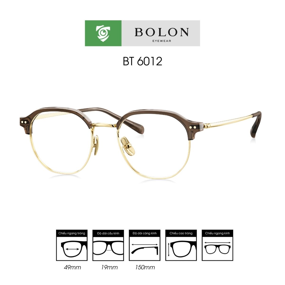 Gọng kính BOLON BT6012 - Ảnh 3