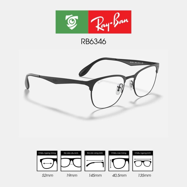 Gọng kính RAYBAN RB6346-2904 - Ảnh 5