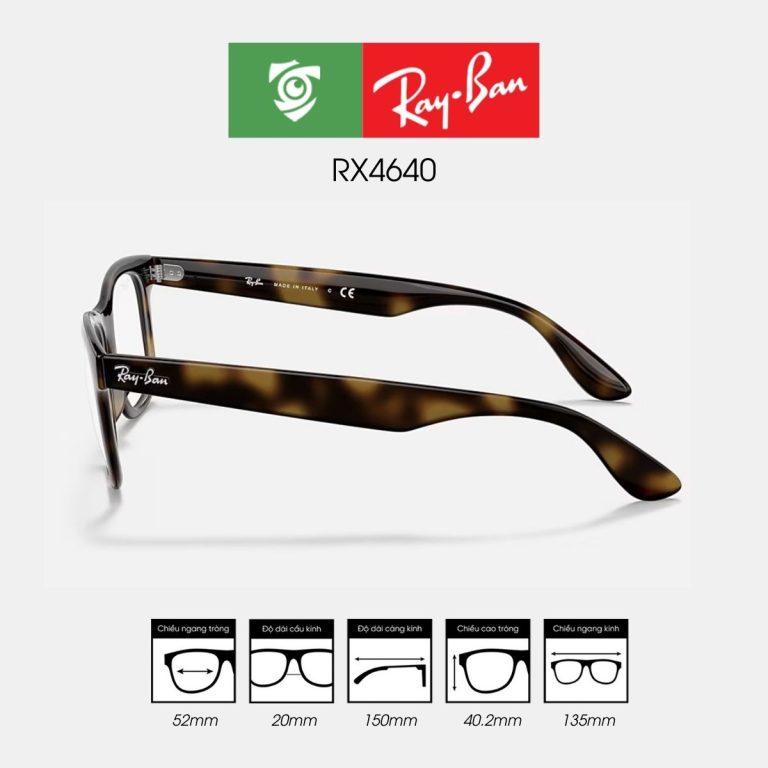 Gọng kính RAYBAN RX4640 - Ảnh 9