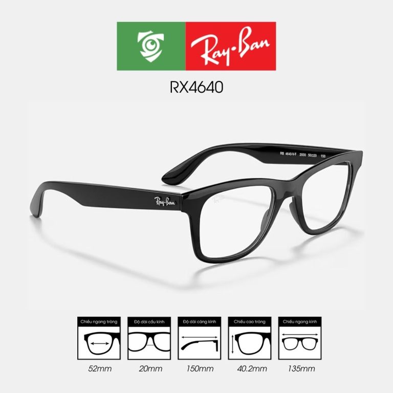 Gọng kính RAYBAN RX4640 - Ảnh 5