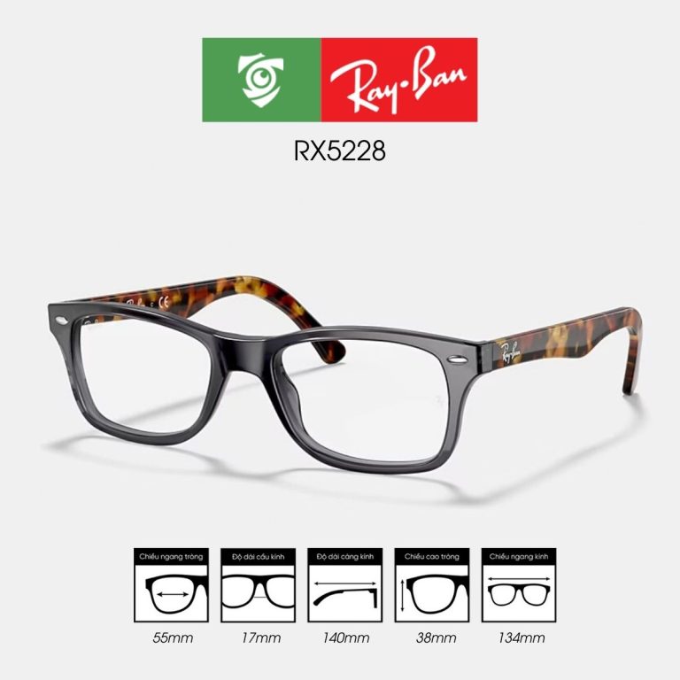 Gọng kính RAYBAN RX5228 - Ảnh 34