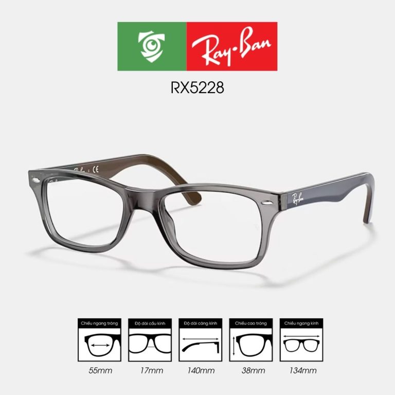 Gọng kính RAYBAN RX5228 - Ảnh 36