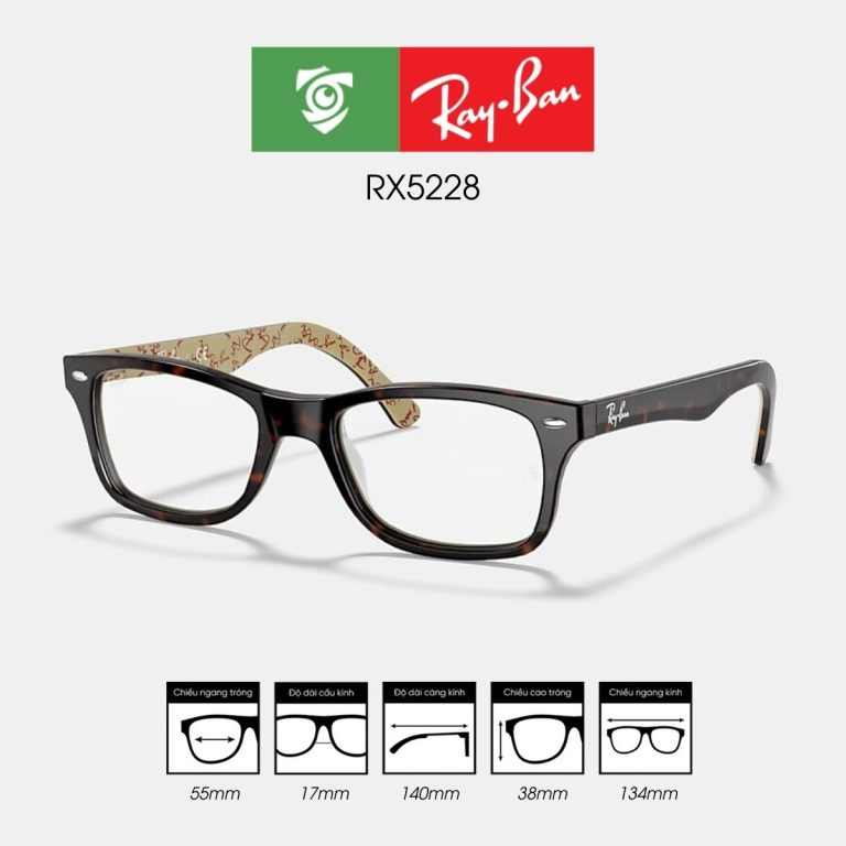 Gọng kính RAYBAN RX5228 - Ảnh 30