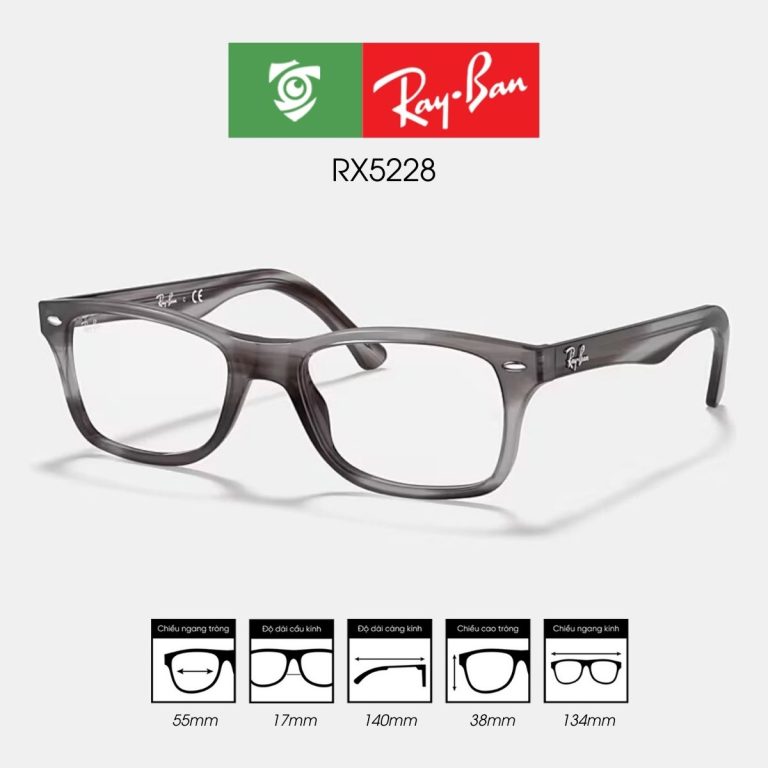 Gọng kính RAYBAN RX5228 - Ảnh 35