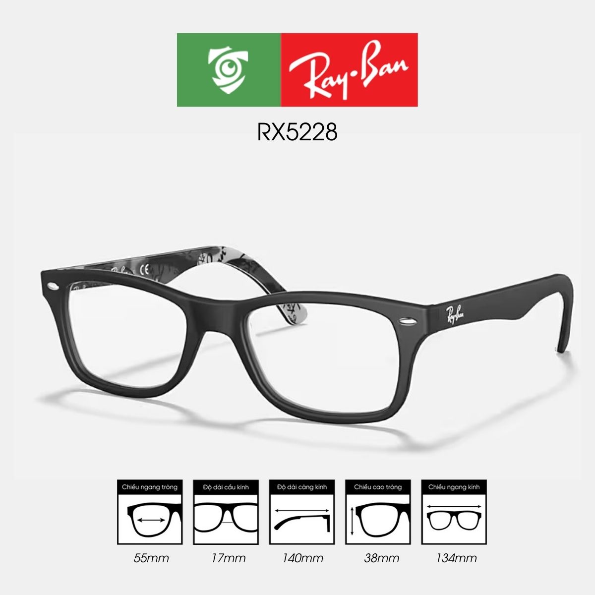 Gọng kính RAYBAN RX5228 - Ảnh 21