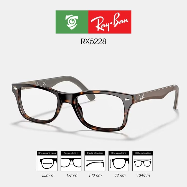 Gọng kính RAYBAN RX5228 - Ảnh 37