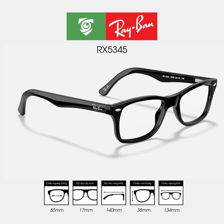 Gọng kính RAYBAN RX5345 - Ảnh 4
