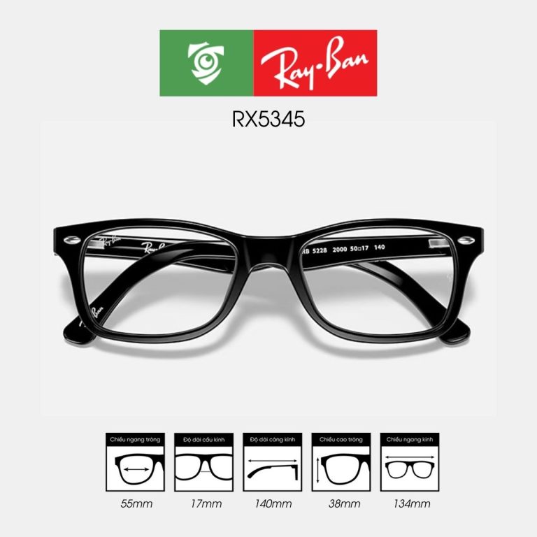 Gọng kính RAYBAN RX5345 - Ảnh 5