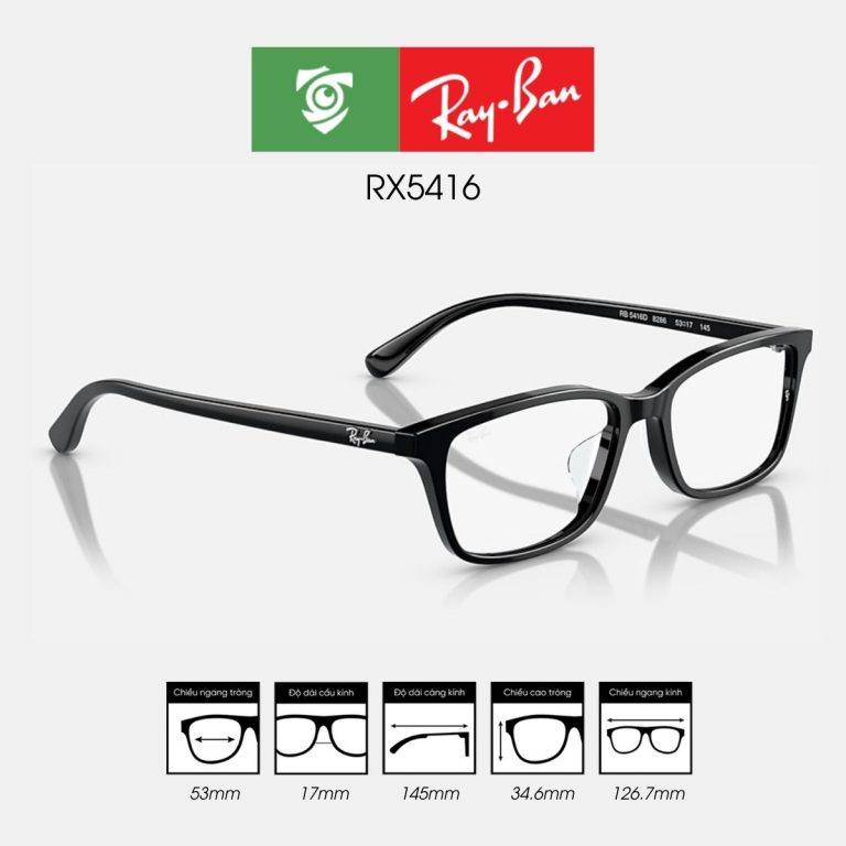 Gọng kính RAYBAN RX5416 - Ảnh 5