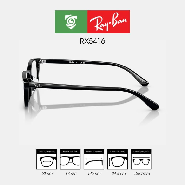 Gọng kính RAYBAN RX5416 - Ảnh 3