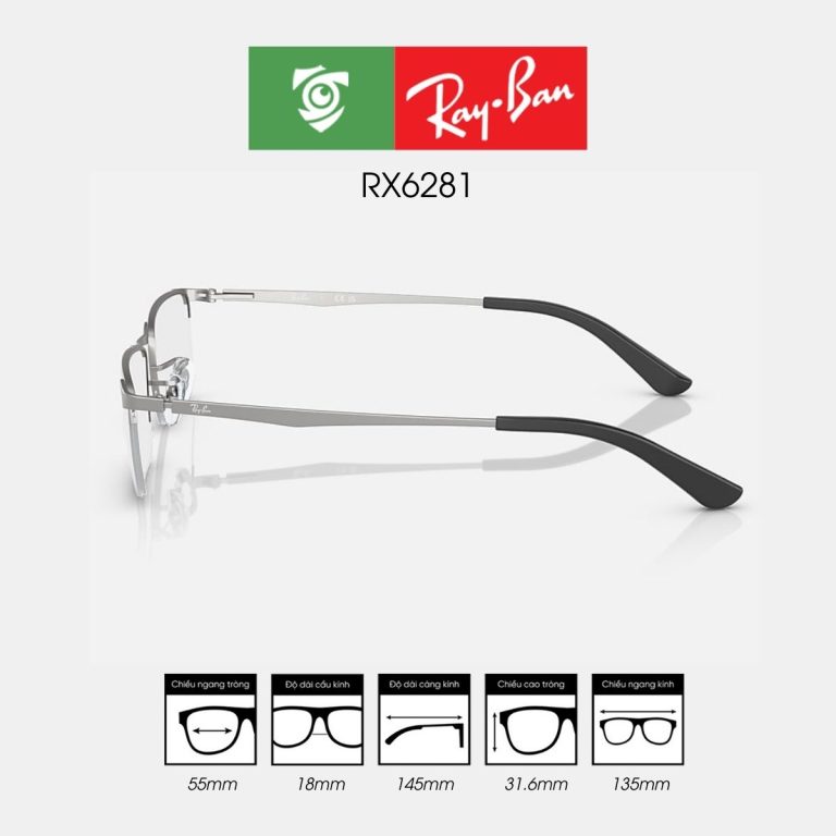 Gọng kính RAYBAN RX6281 - Ảnh 9