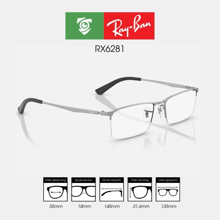 Gọng kính RAYBAN RX6281 - Ảnh 11