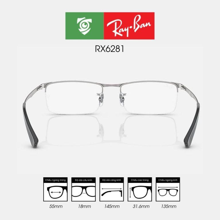 Gọng kính RAYBAN RX6281 - Ảnh 10