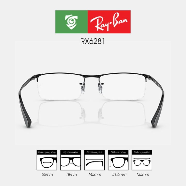 Gọng kính RAYBAN RX6281 - Ảnh 4