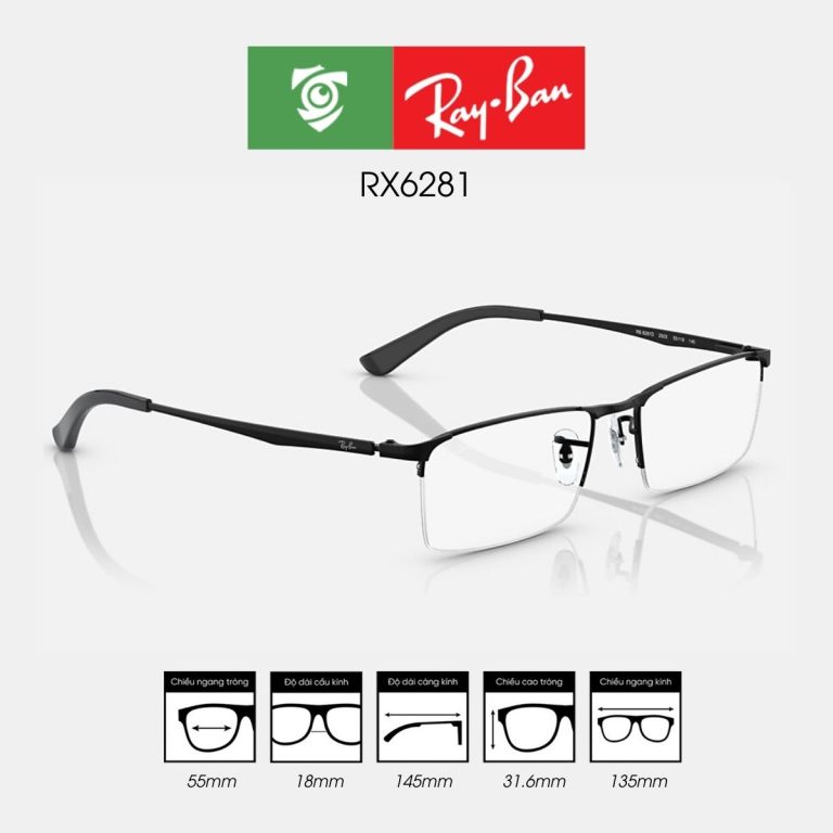 Gọng kính RAYBAN RX6281 - Ảnh 5