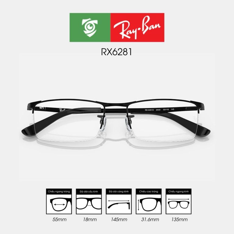 Gọng kính RAYBAN RX6281 - Ảnh 6