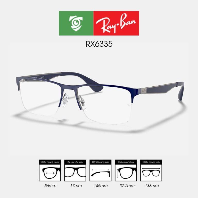 Gọng kính RAYBAN RX6335 - Ảnh 7