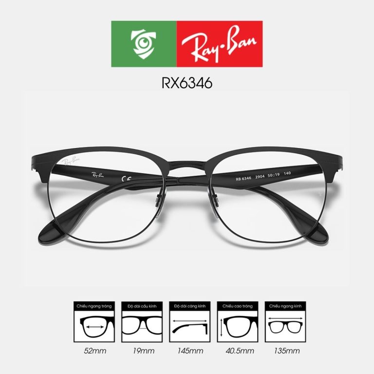 Gọng kính RAYBAN RX6346 - Ảnh 6