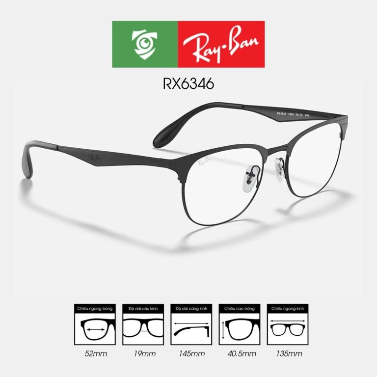 Gọng kính RAYBAN RX6346 - Ảnh 5