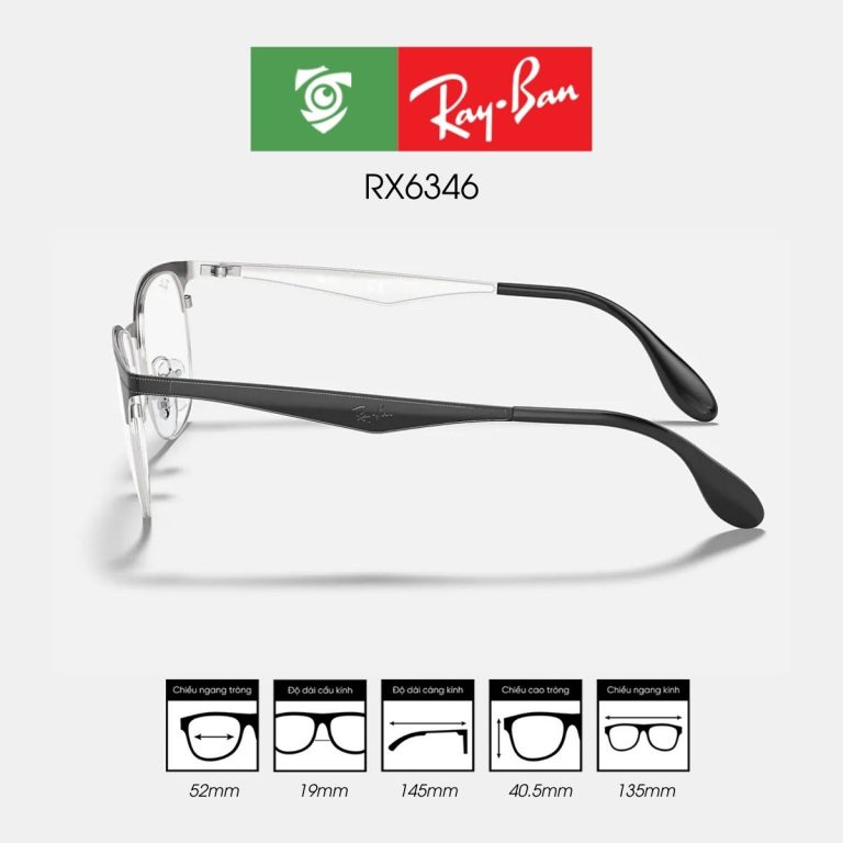 Gọng kính RAYBAN RX6346 - Ảnh 9