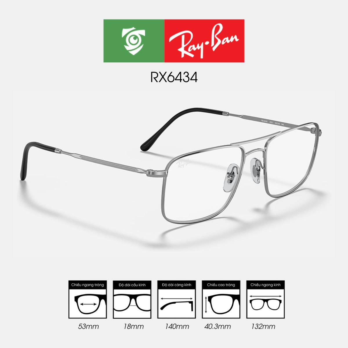 Gọng kính RAYBAN RX6434 - Ảnh 5