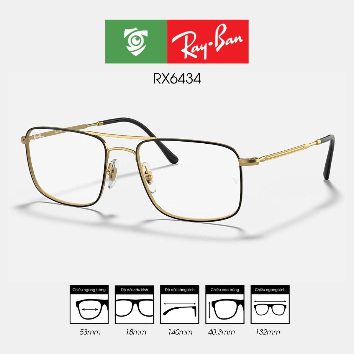 Gọng kính RAYBAN RX6434 - Ảnh 9