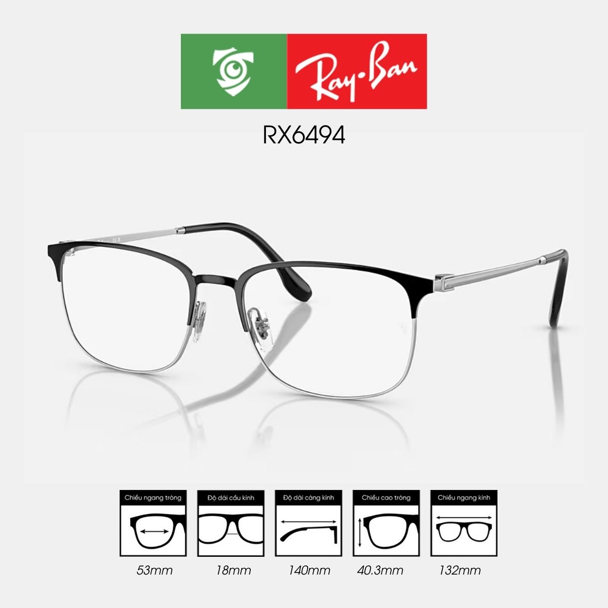 Gọng kính RAYBAN RX6494 - Ảnh 2