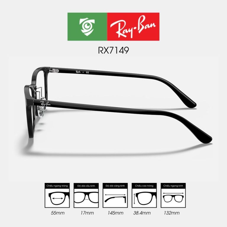 Gọng kính RAYBAN RX7149 - Ảnh 3