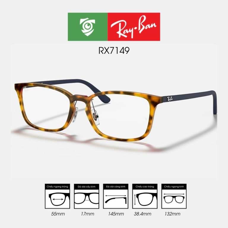 Gọng kính RAYBAN RX7149 - Ảnh 9