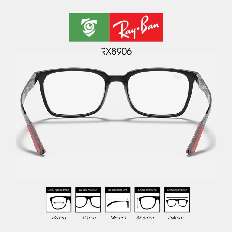 Gọng kính RAYBAN RX8906 - Ảnh 4