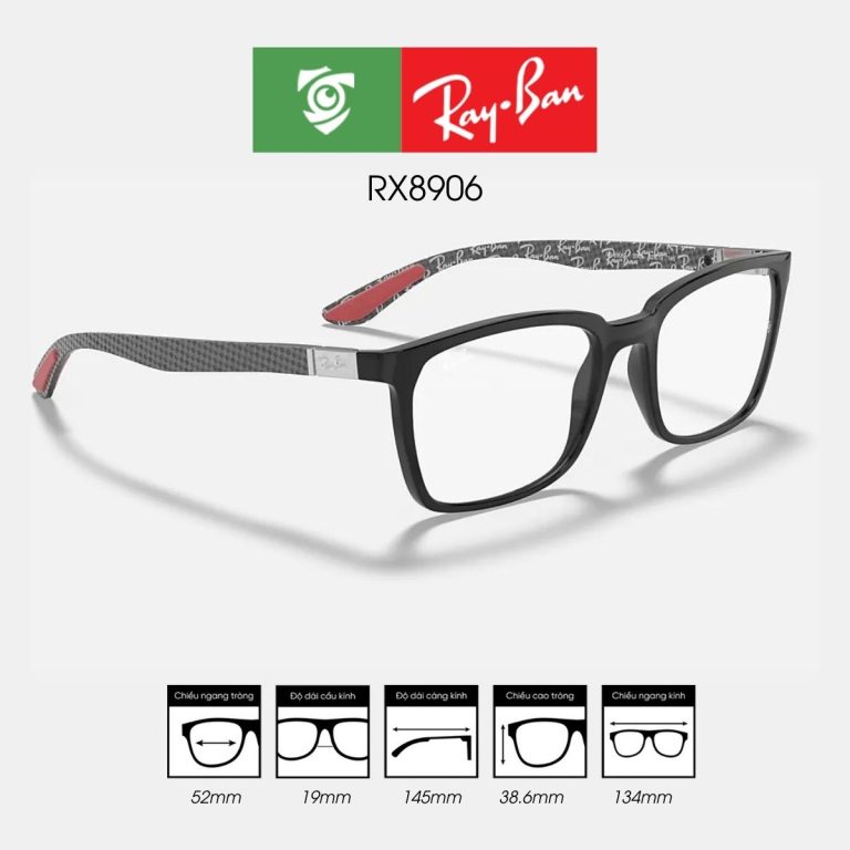 Gọng kính RAYBAN RX8906 - Ảnh 5
