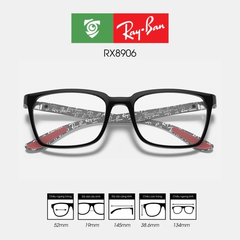 Gọng kính RAYBAN RX8906 - Ảnh 6