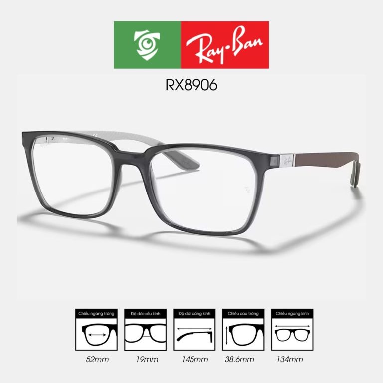 Gọng kính RAYBAN RX8906 - Ảnh 8