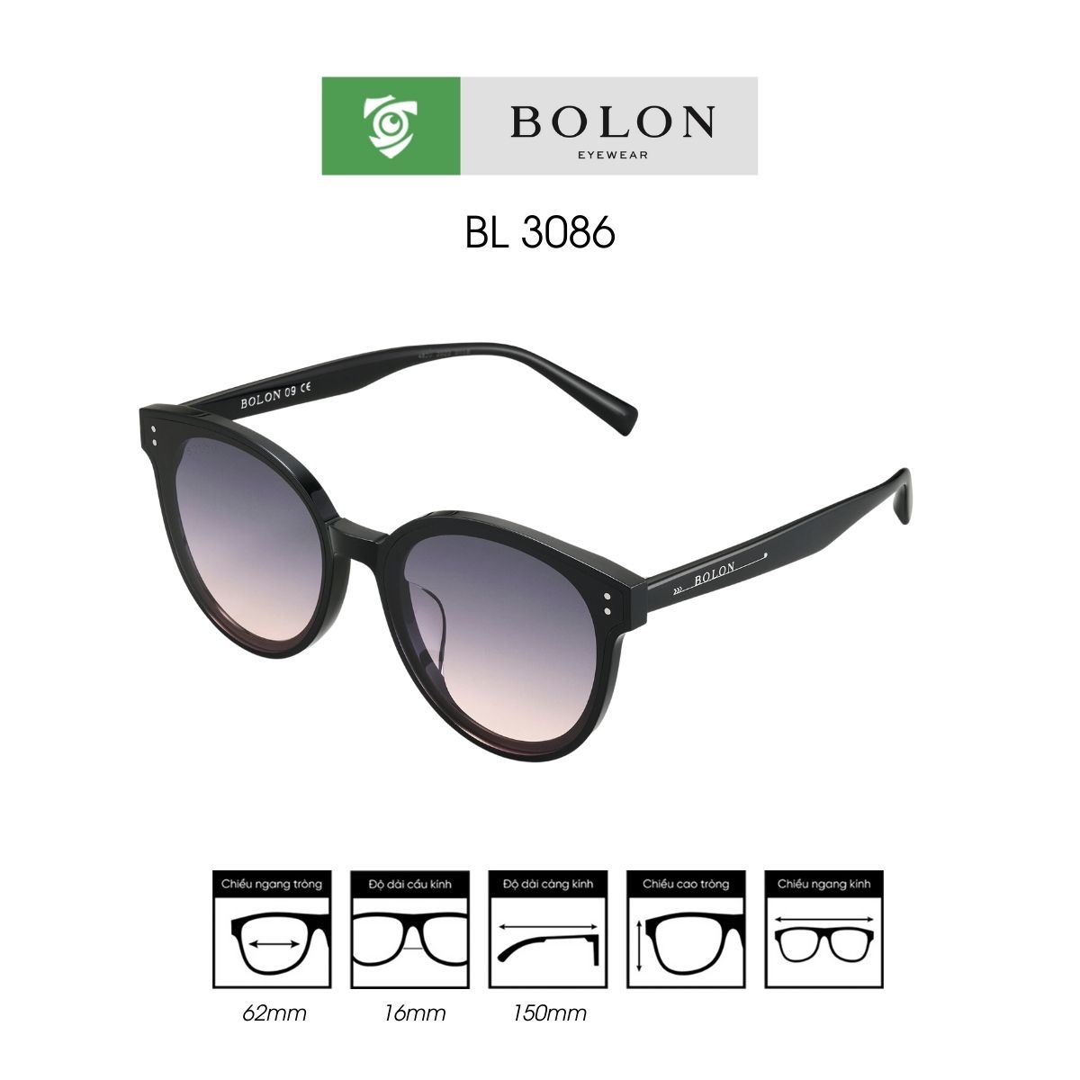 Kính mát BOLON BL3086 - Ảnh 2