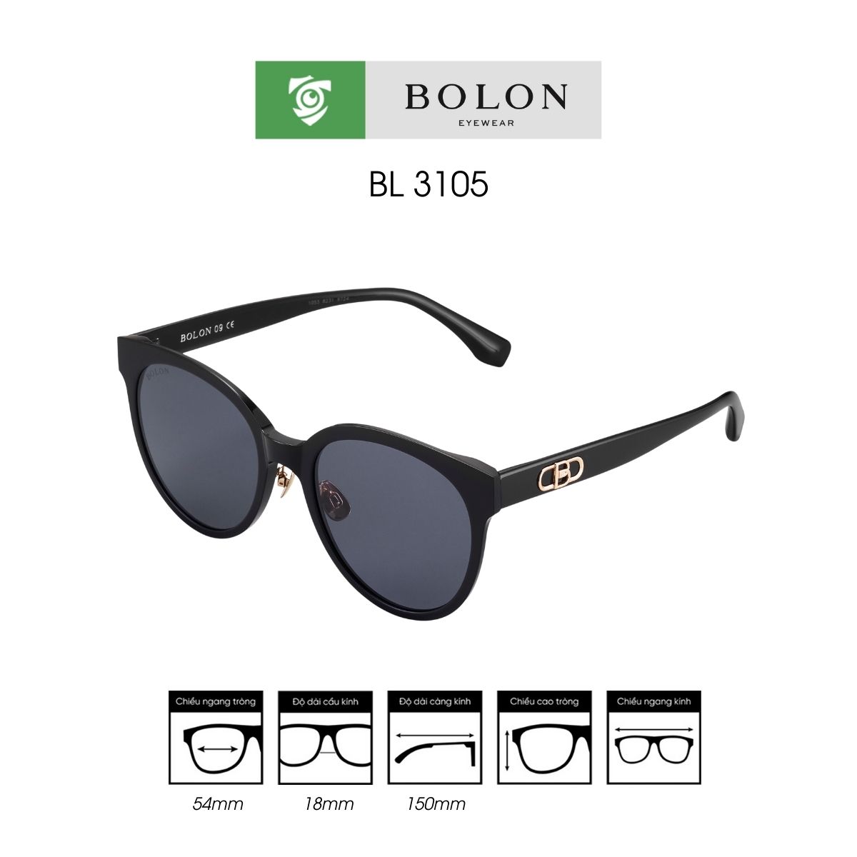 Kính mát BOLON BL3111 - Ảnh 1