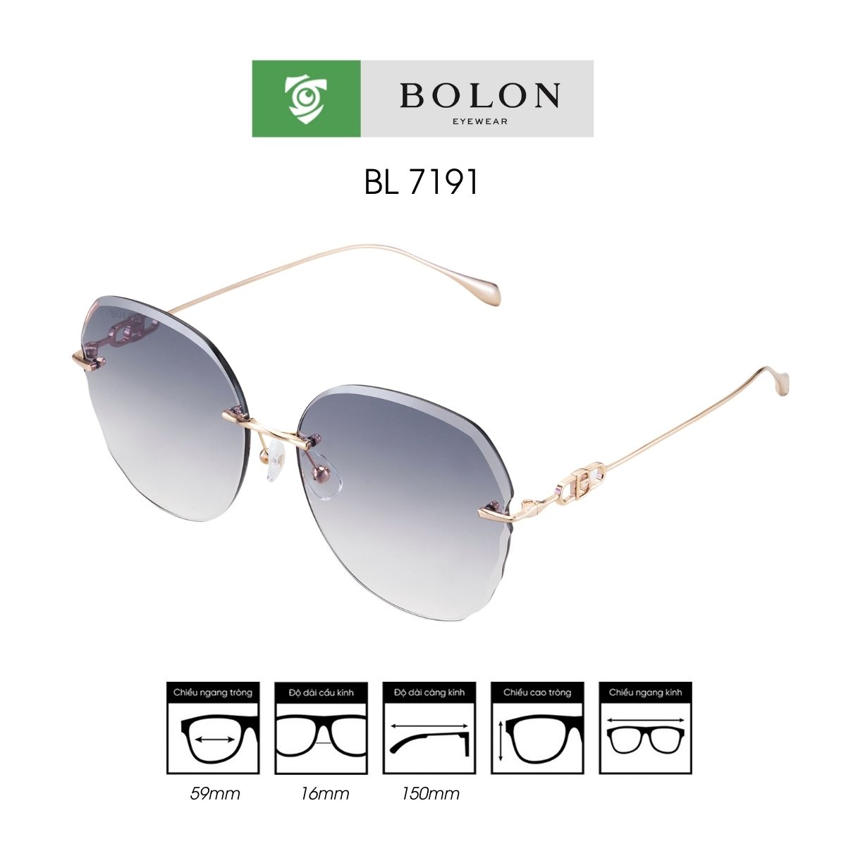 Kính mát BOLON BL7191 - Ảnh 2