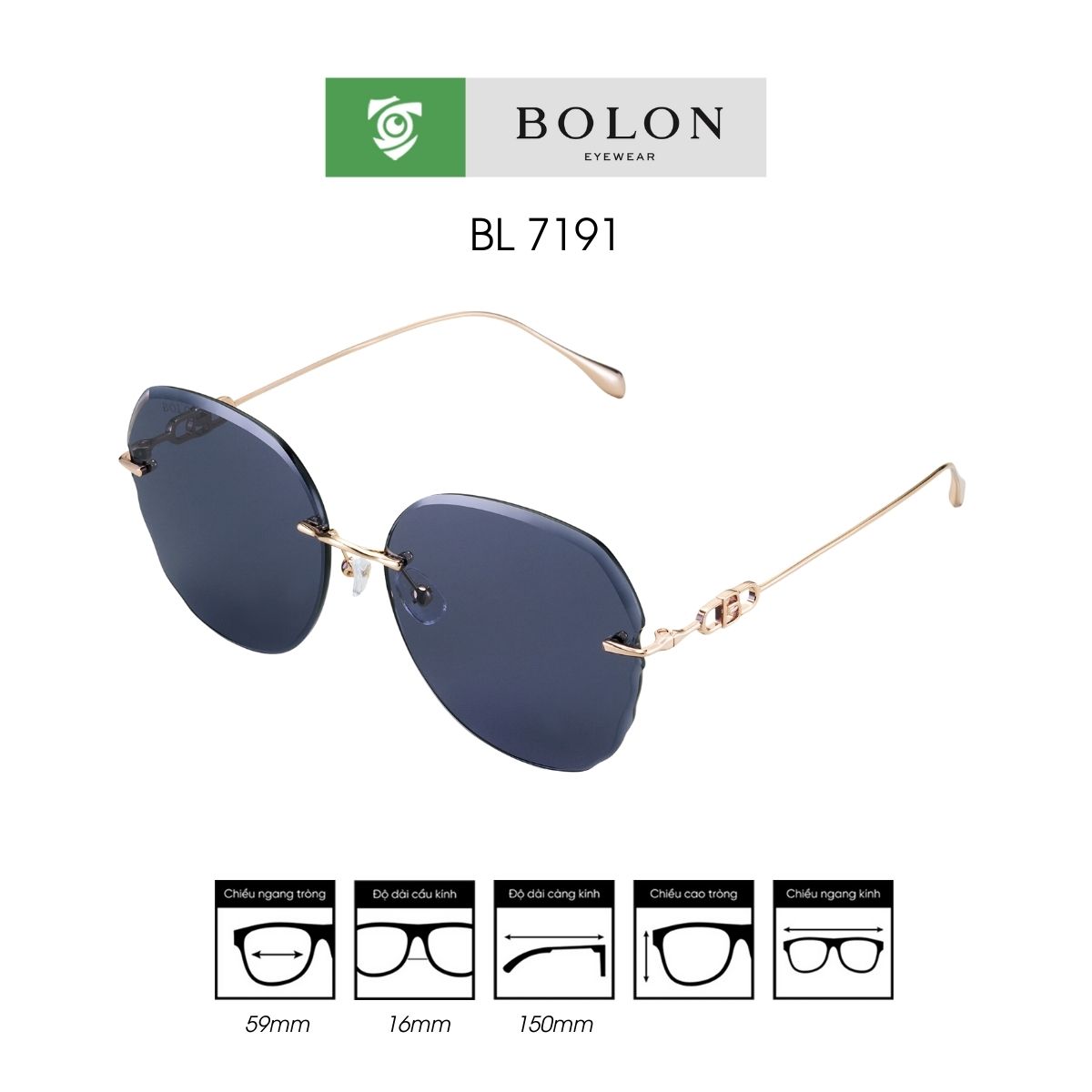 Kính mát BOLON BL7191 - Ảnh 3