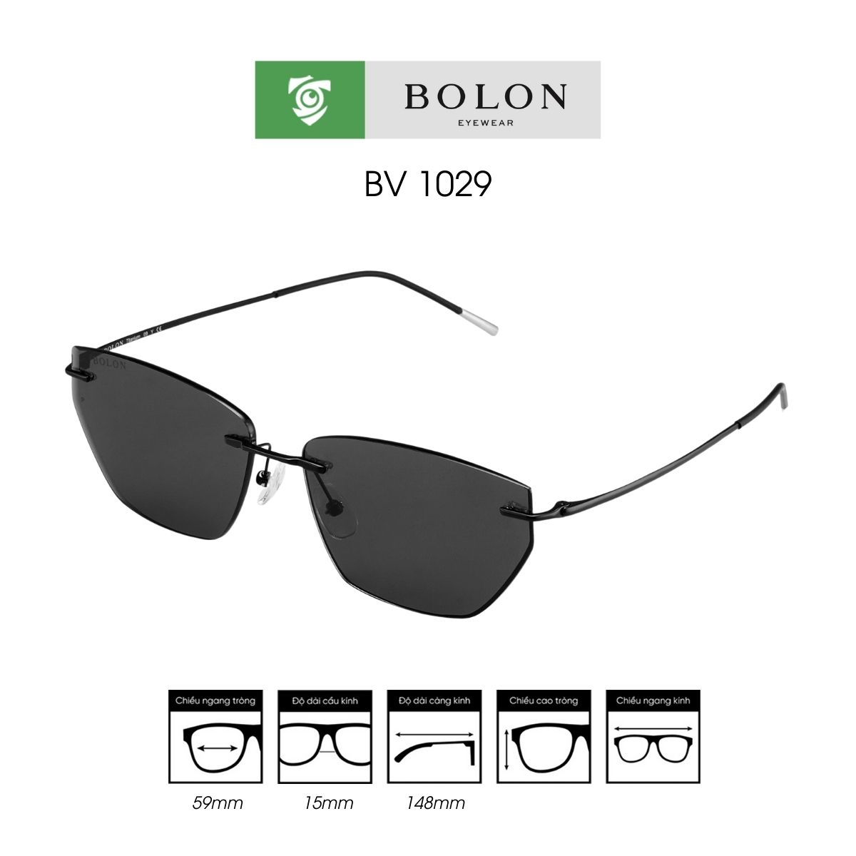 Kính mát BOLON BV1029 - Ảnh 1