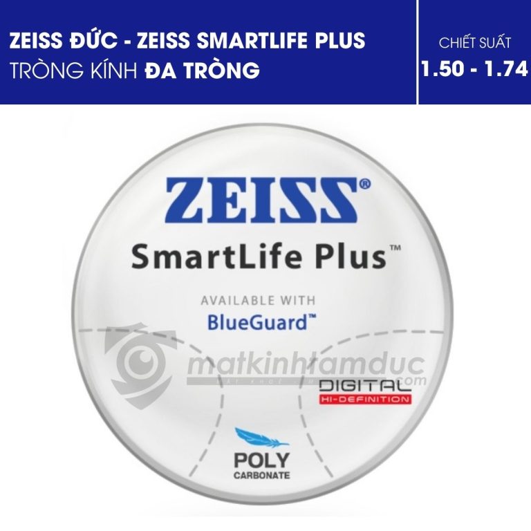 Tròng kính đa tròng ZEISS SmartLife Plus - Ảnh 1