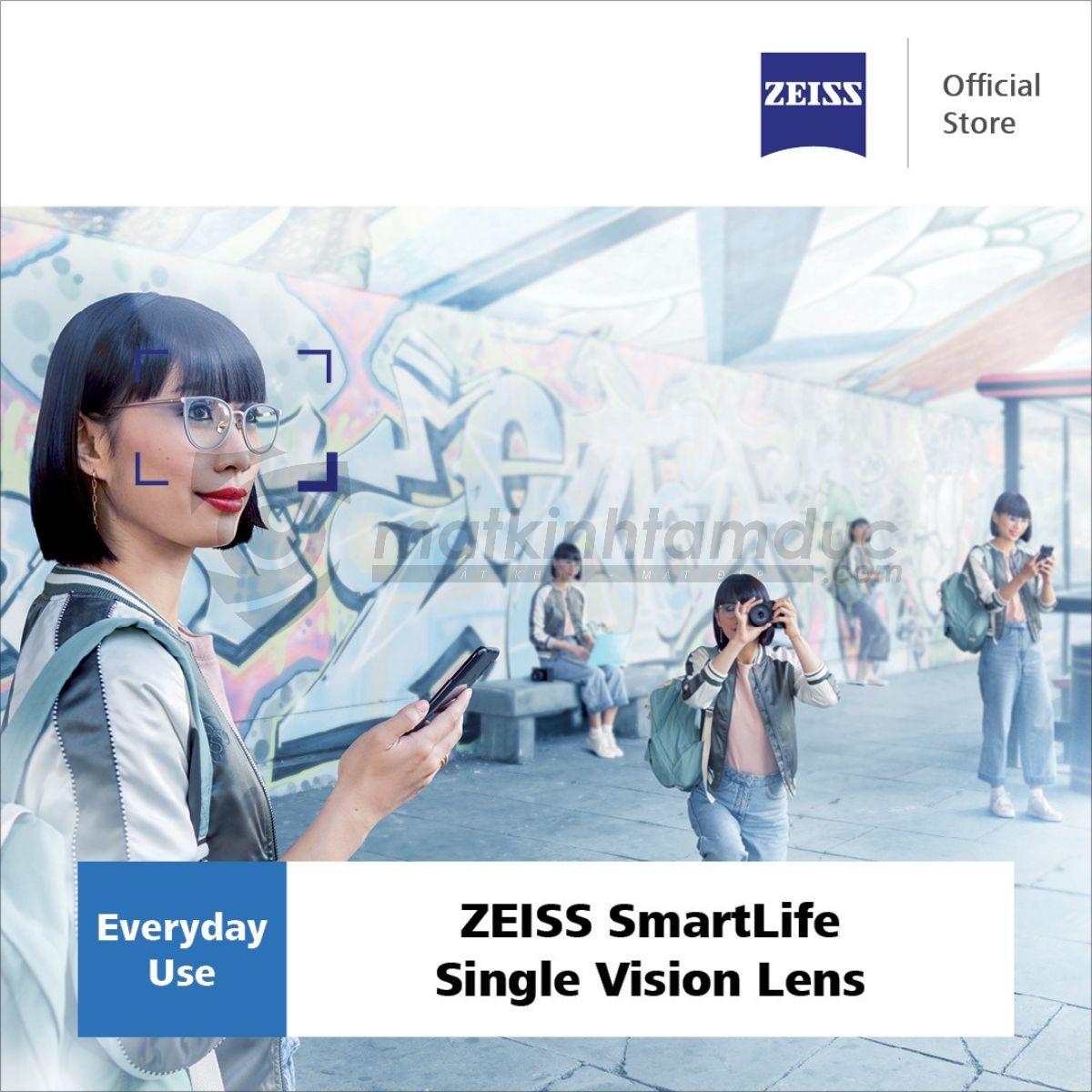 Tròng kính Đơn tròng ZEISS SmartLife Individual - Ảnh 7