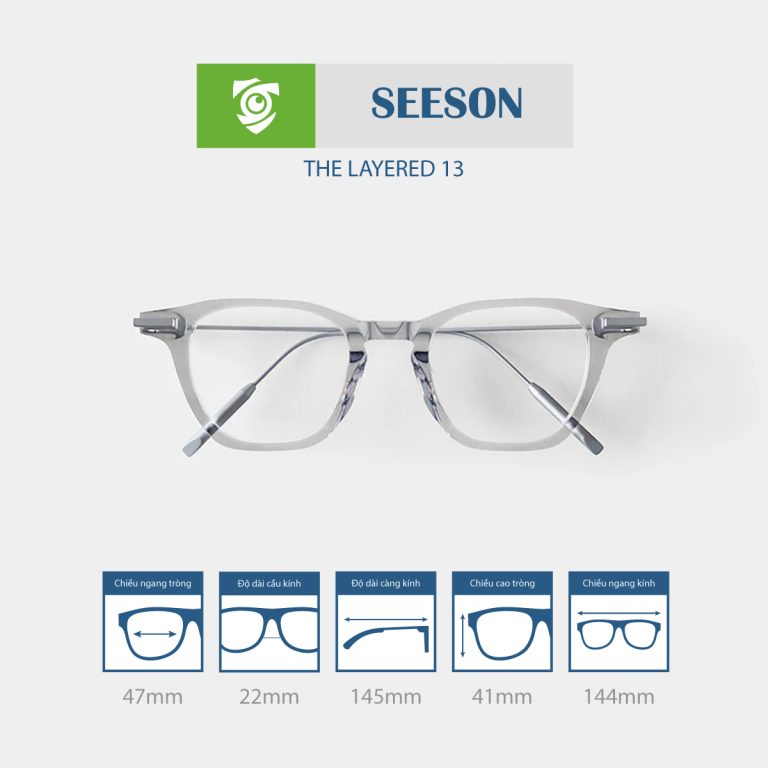 Gọng kính SEESON THE LAYERED 13 - Ảnh 1