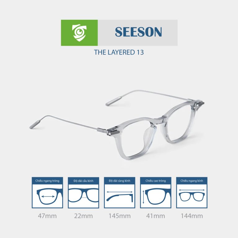 Gọng kính SEESON THE LAYERED 13 - Ảnh 3