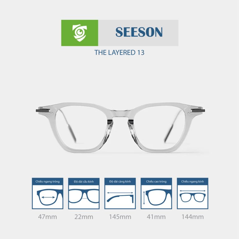 Gọng kính SEESON THE LAYERED 13 - Ảnh 2