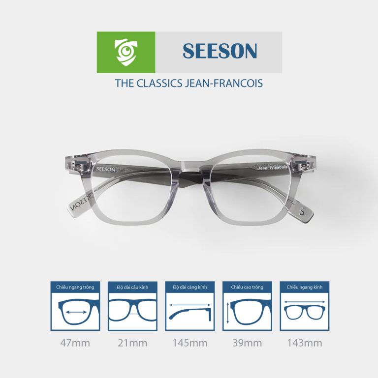 Gọng kính SEESON JEAN - FRANCOIS - Ảnh 4