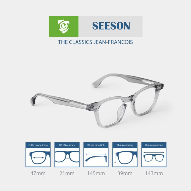 Gọng kính SEESON JEAN - FRANCOIS - Ảnh 3