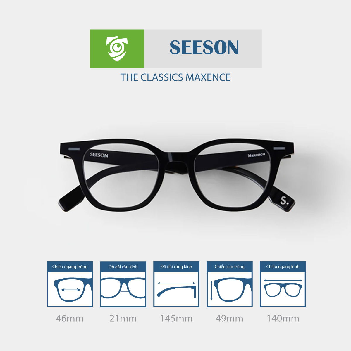 Gọng kính SEESON MAXENCE - Ảnh 4